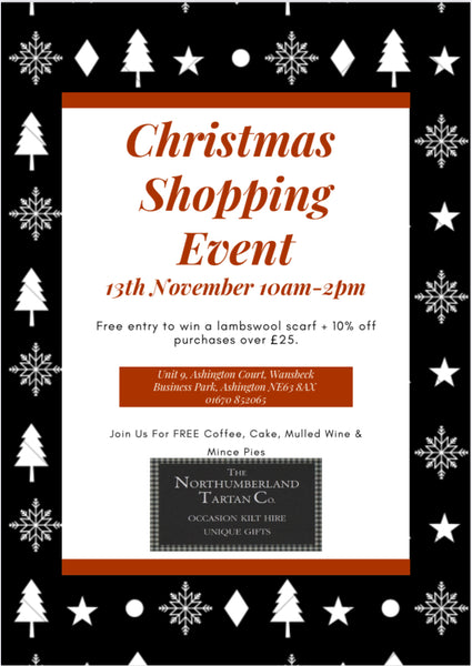 Christmas shopping event