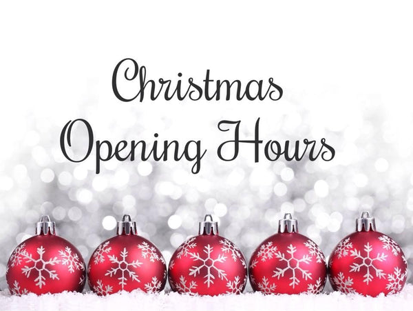 Christmas Opening Times